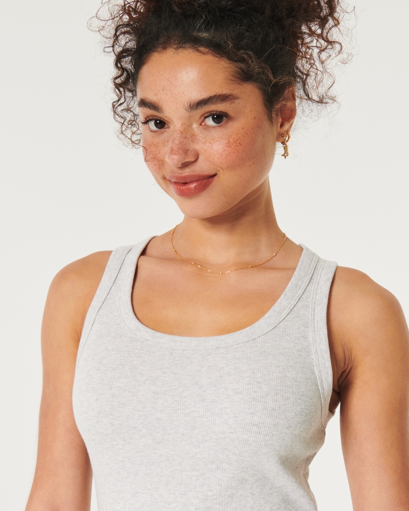 Ribbed Scoop Tank