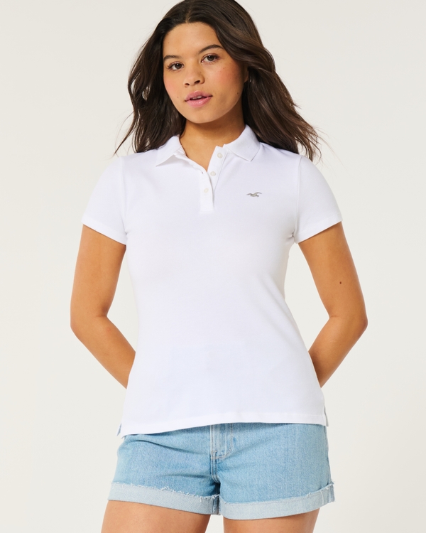 Easy Icon Polo, White