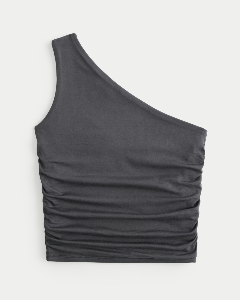 Hollister one shoulder top on sale