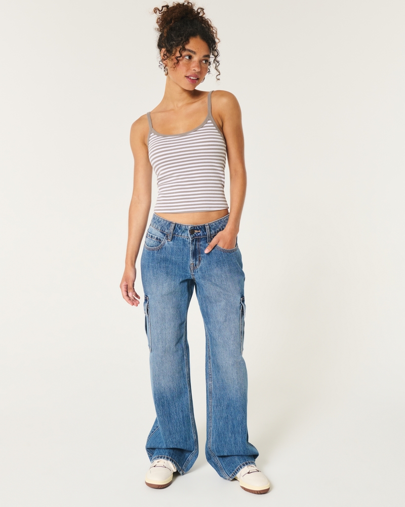 Ribbed Scoop Cami