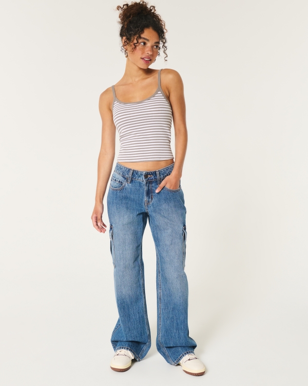 Ribbed Scoop Cami