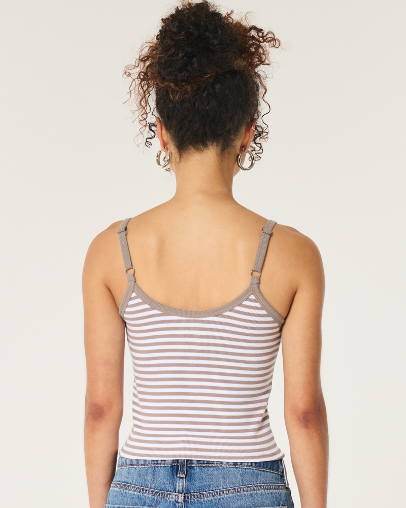 Ribbed Scoop Cami