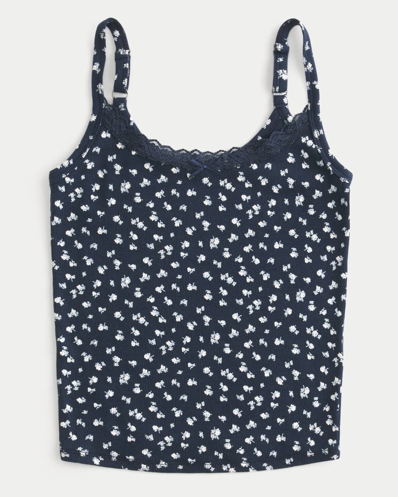 Hollister newest lace tank XS