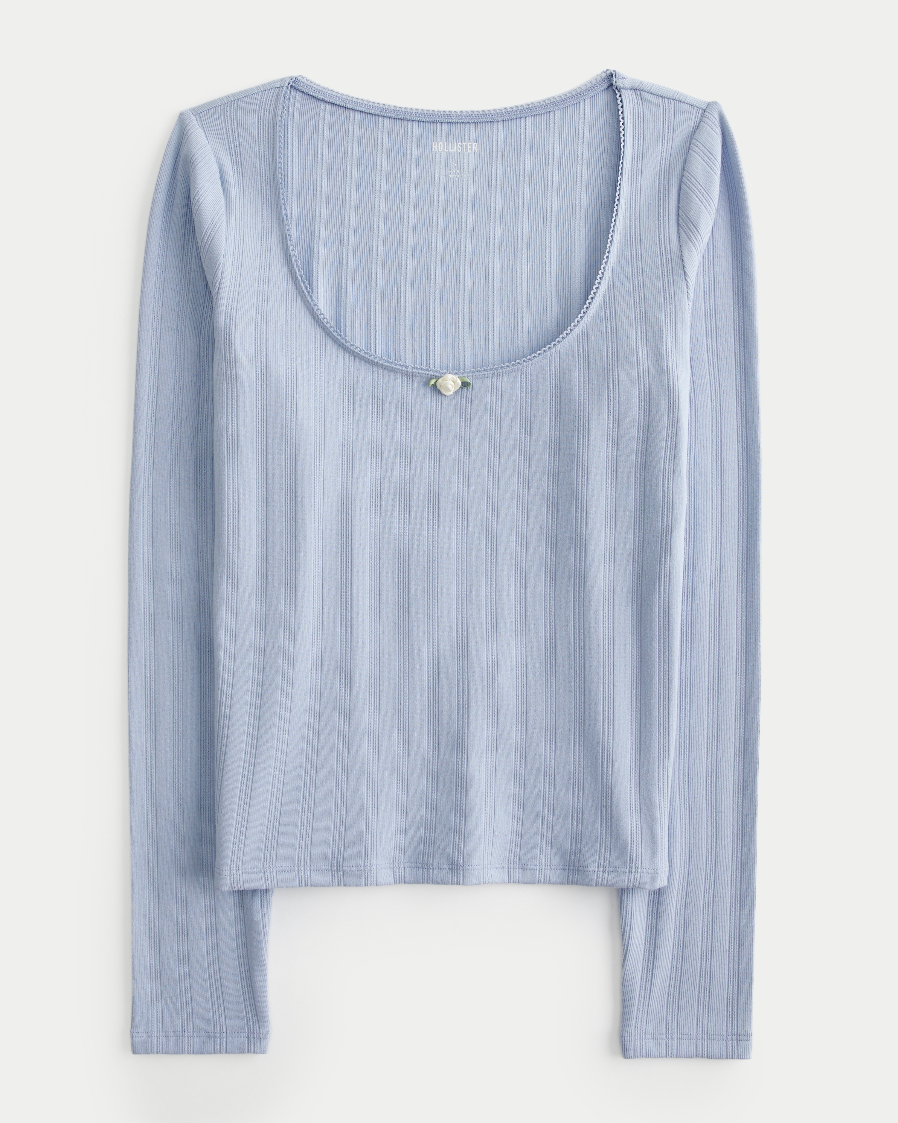 hollisterページ Vintage Hollister Striped Long Sleeve Light Sweater XL Nice