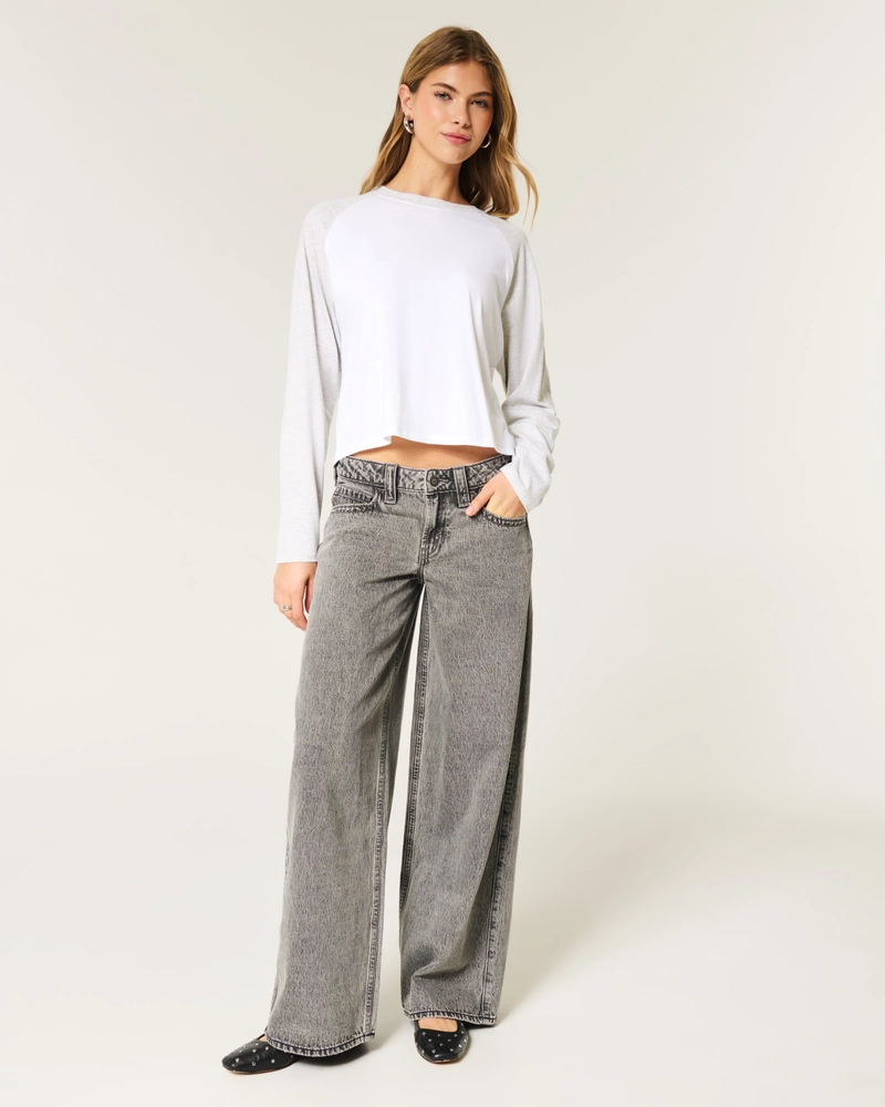 Easy Long-Sleeve Raglan T-Shirt