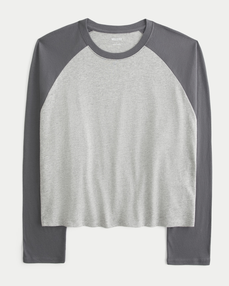 ★2025SS新作★RONRON★OUTSTITCH STRIPE RAGLAN LONG SLEEVE OUTSTITCH STRIPE RAGLAN LONG SLEEVE BLUE - RONRON 론론