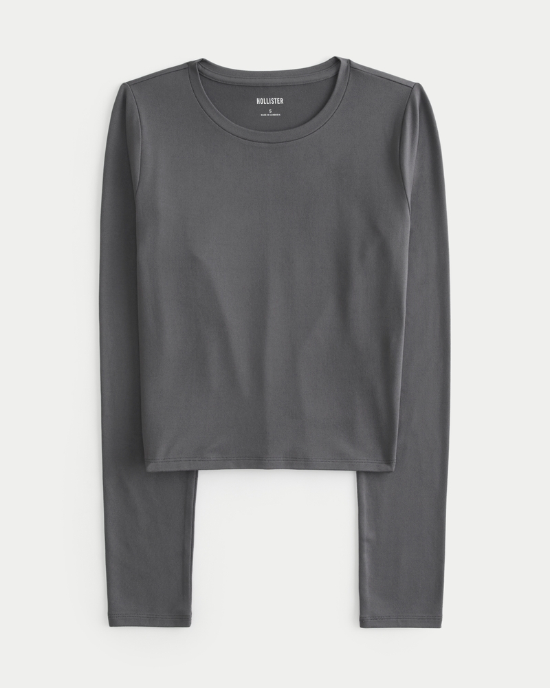 Hollister grey fashion long sleeve