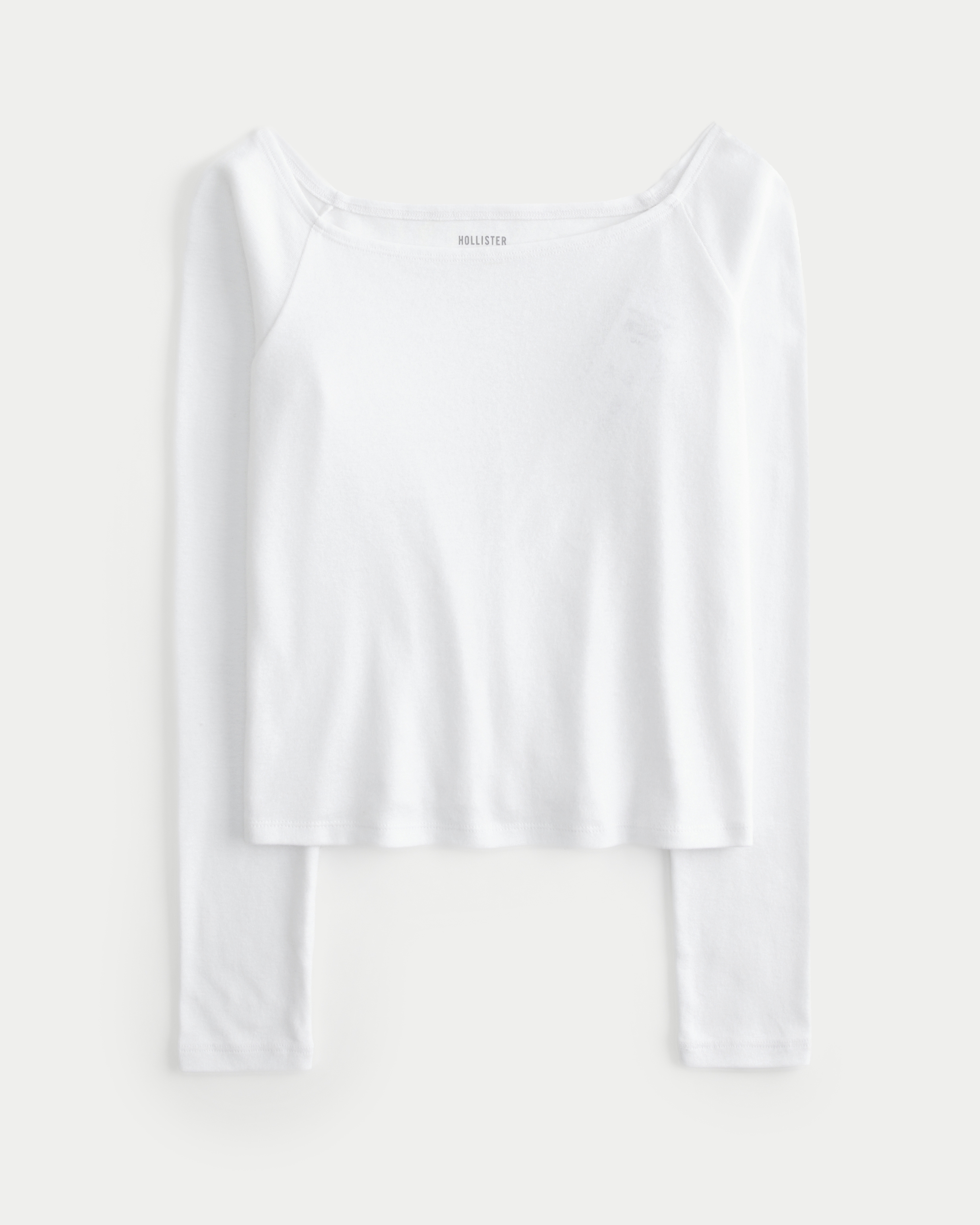 Long-Sleeve Off-the-Shoulder Top
