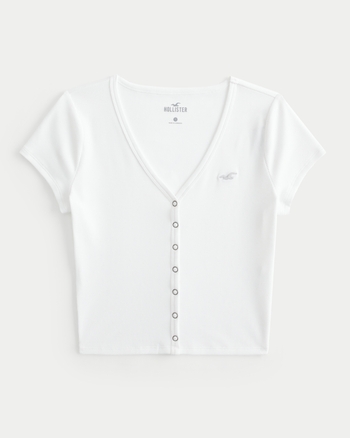 Hollis | Women’s Casual Relaxed Fit V-Neck Top