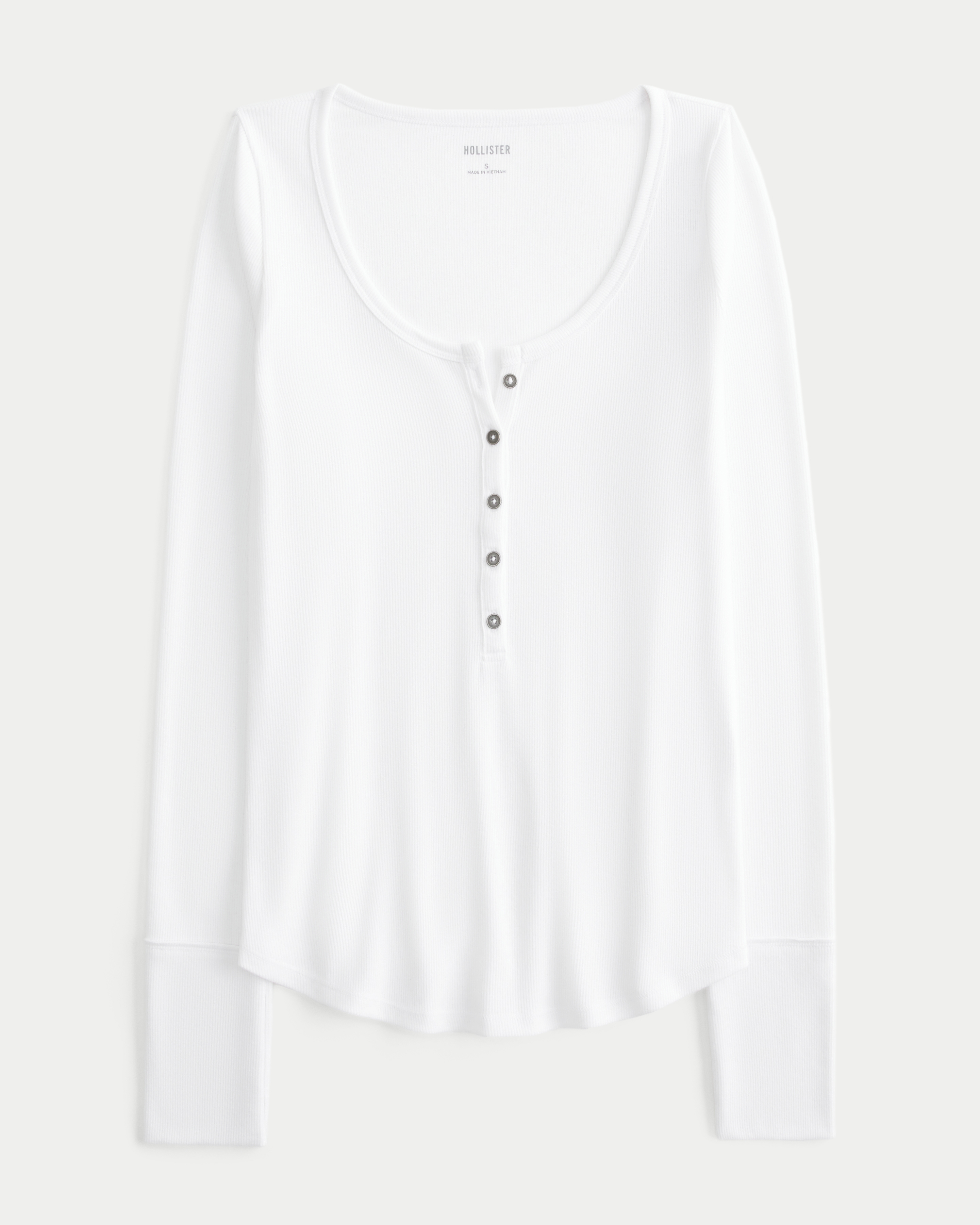 Ribbed Henley