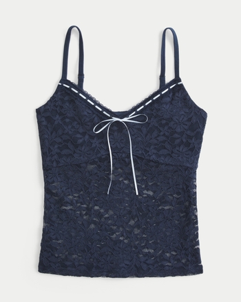 Women's All-Over Lace Cami | Women's Clearance | HollisterCo.com