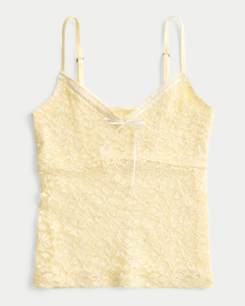 Women's All-Over Lace Cami | Women's Tops | HollisterCo.com Women's All-Over Lace Cami | Women's Tops | HollisterCo.com