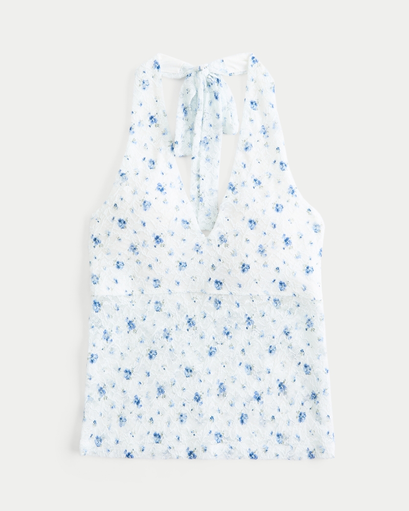 Women's Lace Halter Top Women's Sale