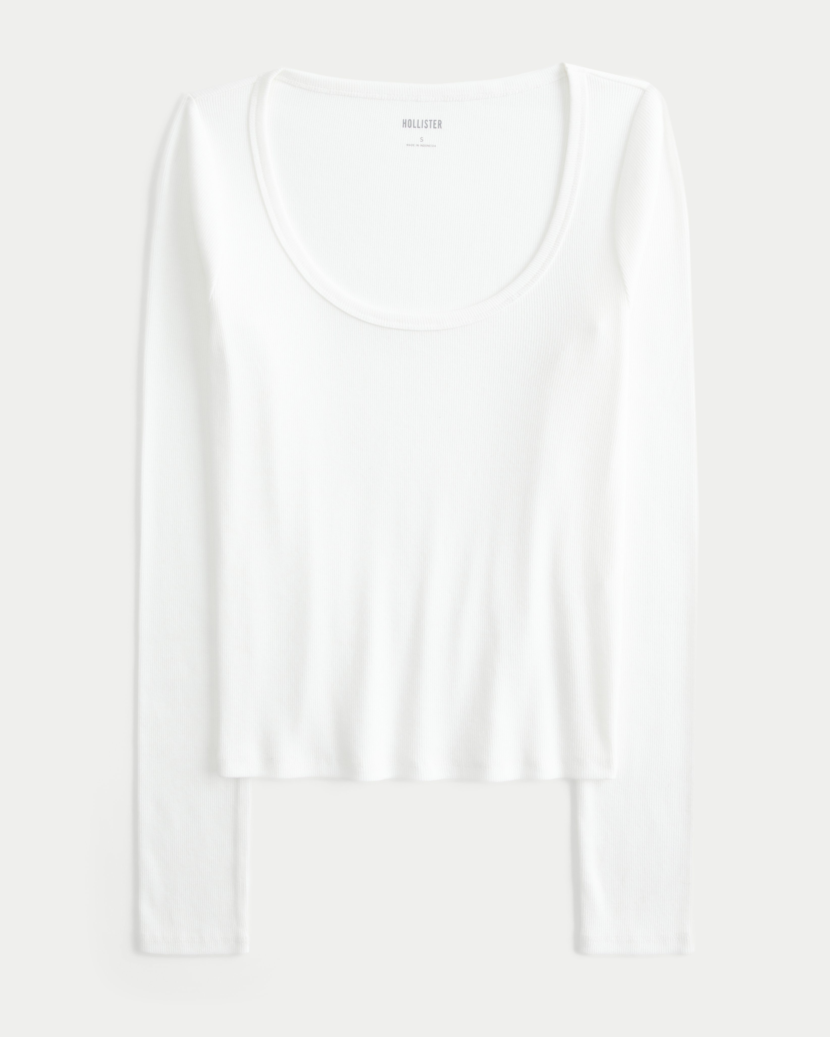 Hollister Long-sleeve Scoop Top