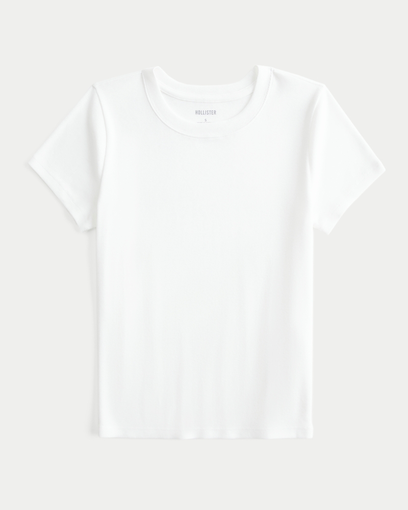 Easy Short-Sleeve Crew Baby Tee