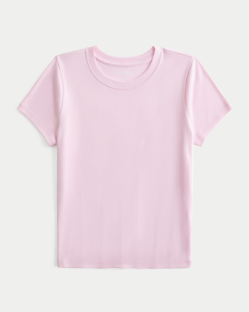 Easy Short-Sleeve Crew Baby Tee