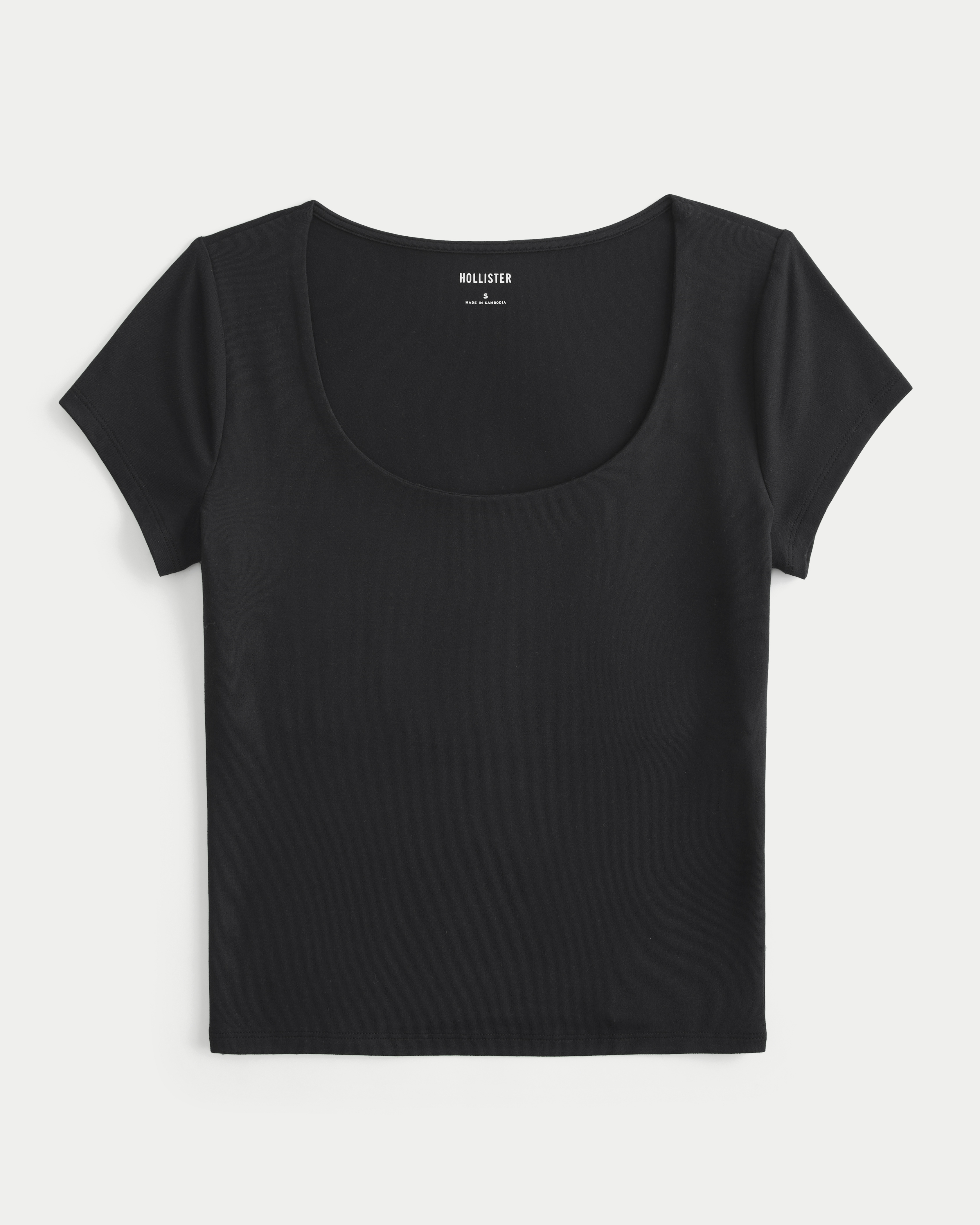 Soft Stretch Seamless Fabric Scoop Top