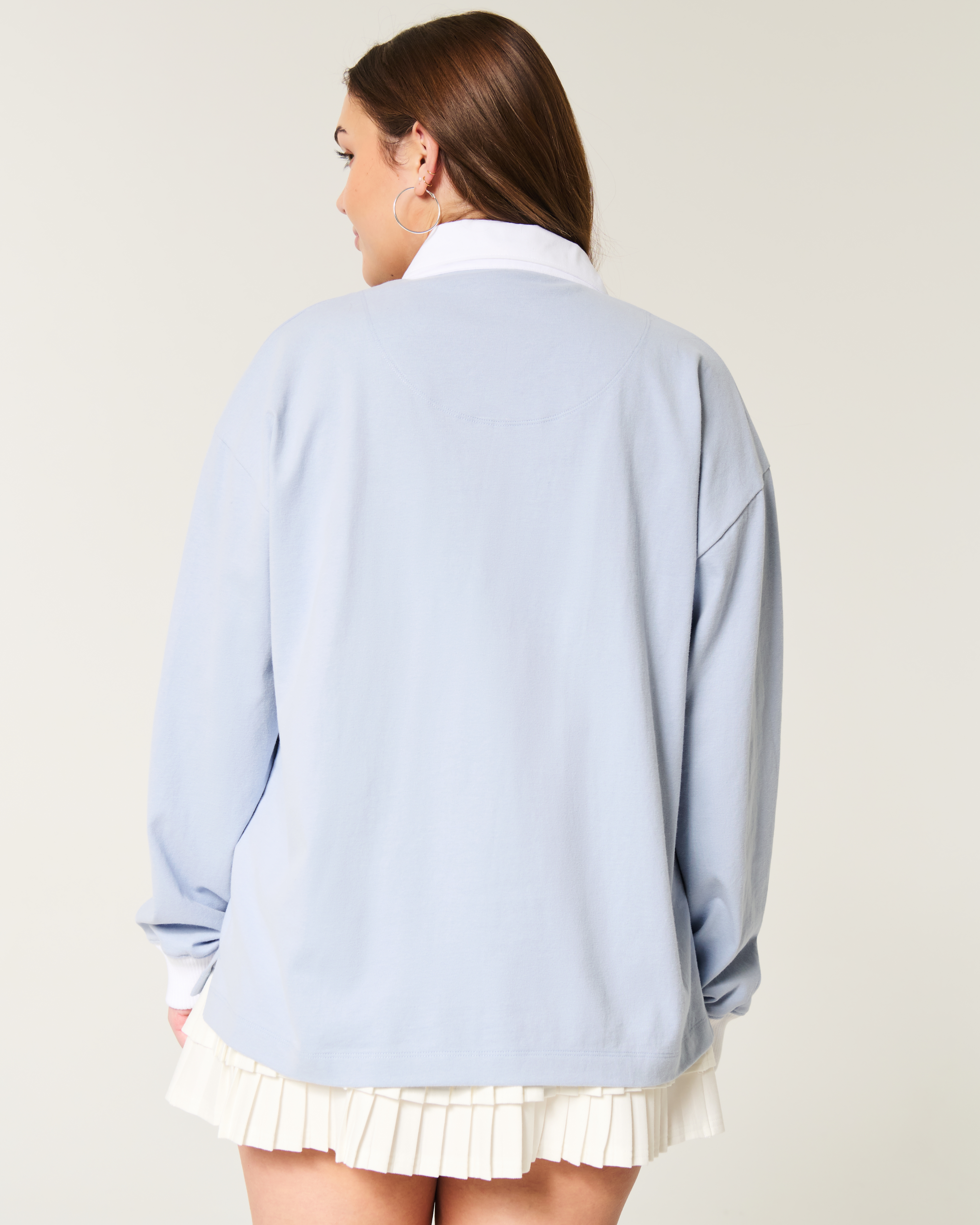 Easy Heart Graphic Rugby Polo