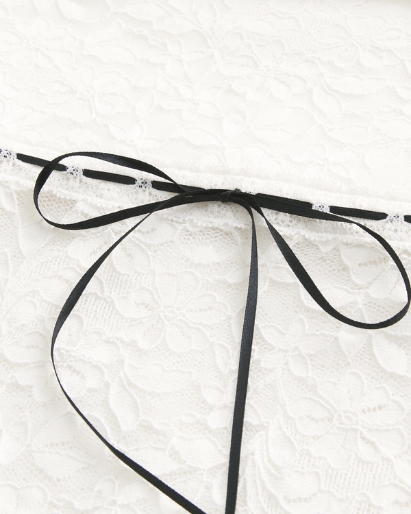 All-Over Lace Tube Top