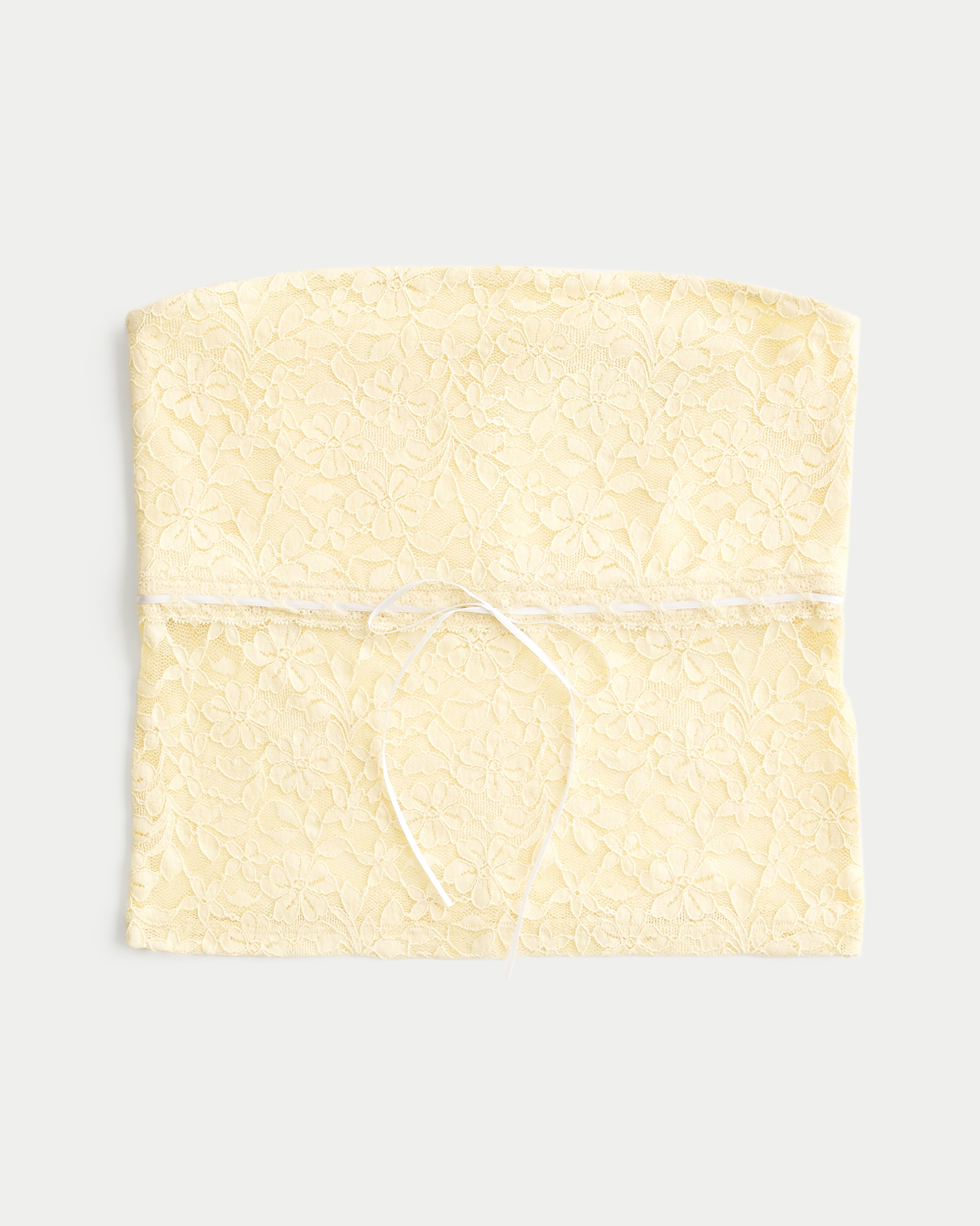 All-Over Lace Tube Top