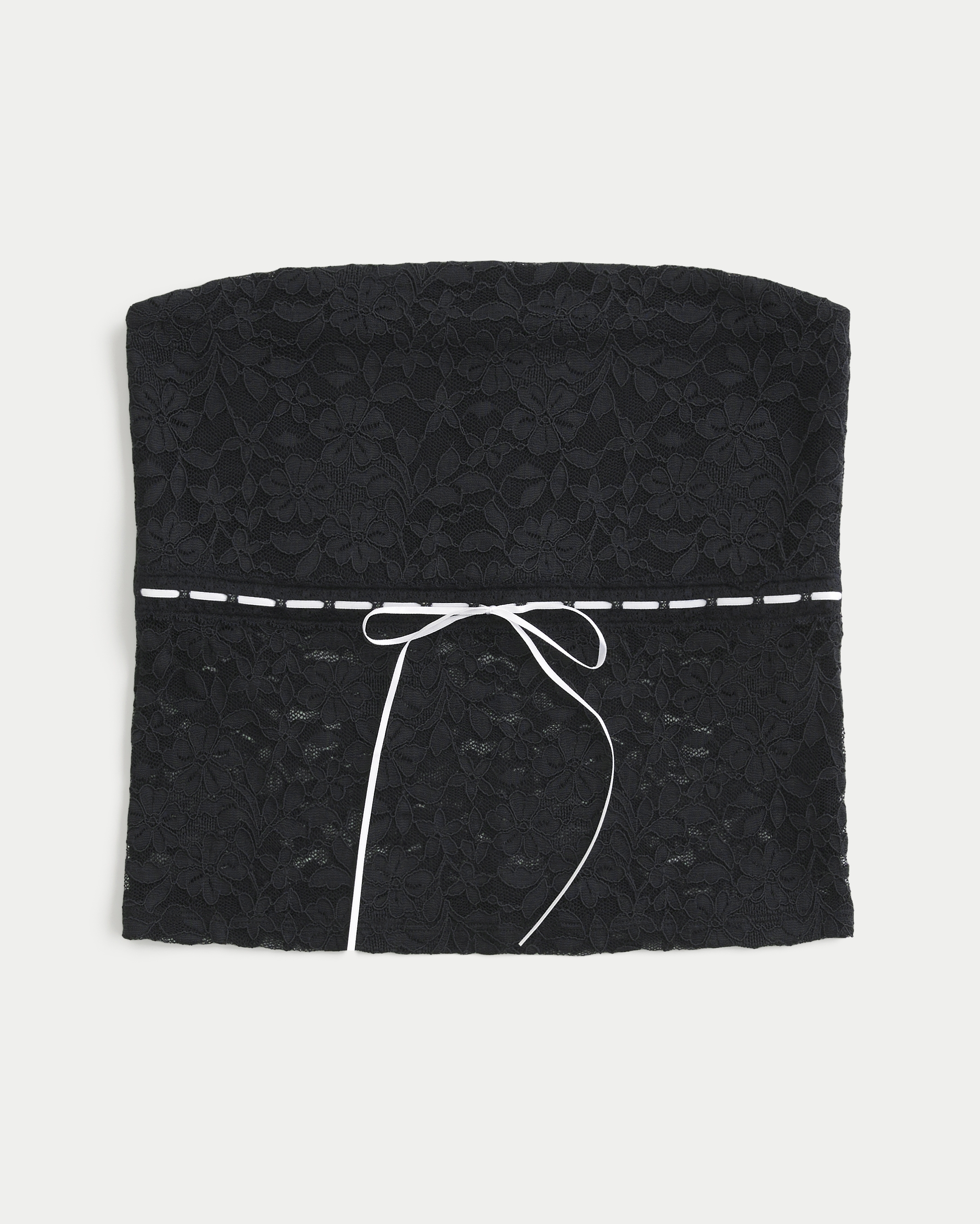 All-Over Lace Tube Top