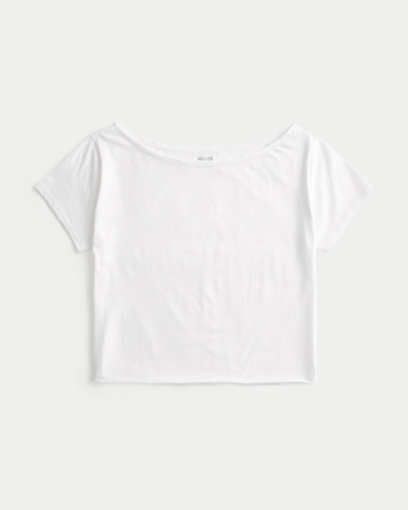 Easy Off-the-Shoulder T-Shirt