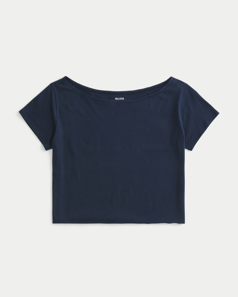 Easy Off-the-Shoulder T-Shirt