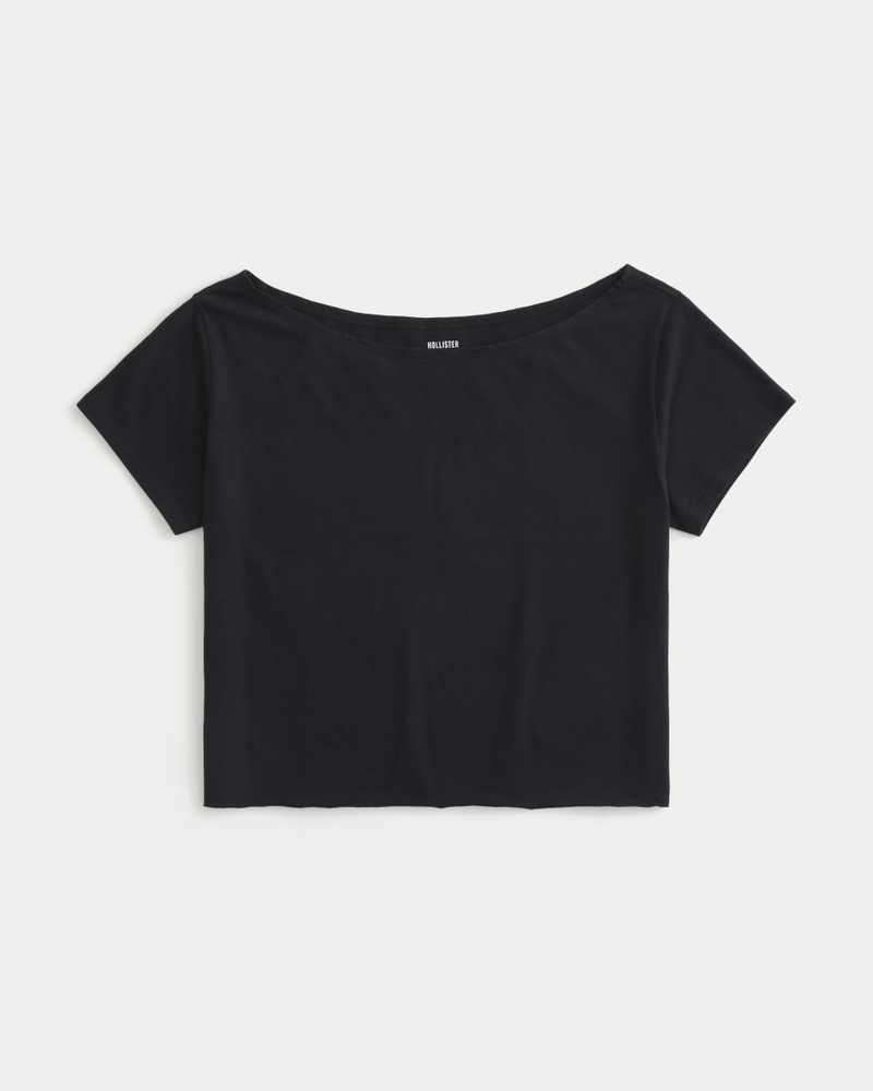 Easy Off-the-Shoulder T-Shirt