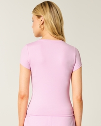 Soft Stretch Seamless Fabric Baby Tee