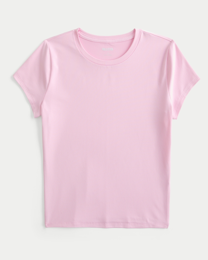 Soft Stretch Seamless Fabric Baby Tee