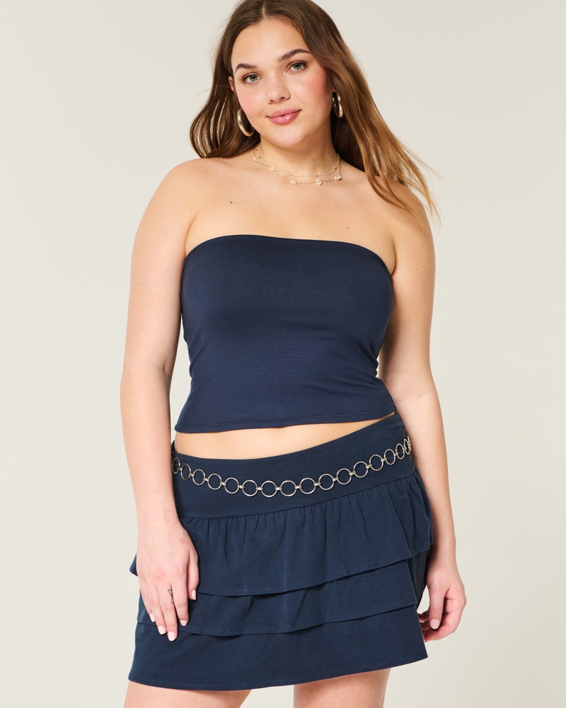 Women's Soft Stretch Seamless Fabric Tube Top | Women's Tops | HollisterCo.com