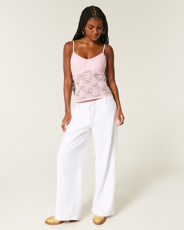Women's All-Over Lace Cami | Women's Clearance | HollisterCo.com