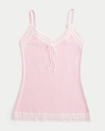 Femmes Caraco à bordure en dentelle | Femmes Liquidation | HollisterCo.com