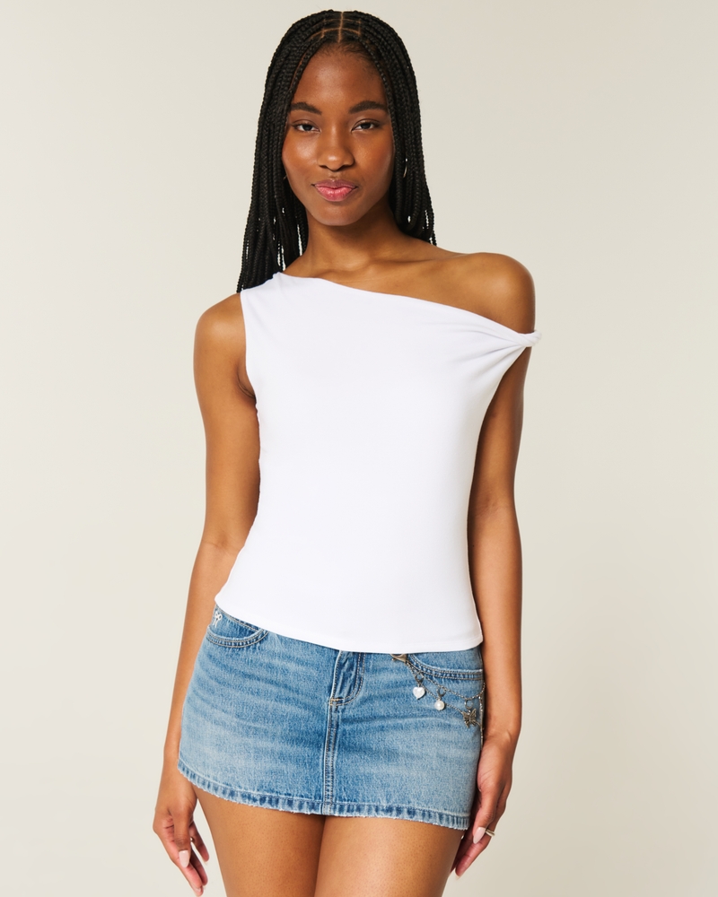 Asymmetrical One-Shoulder Top