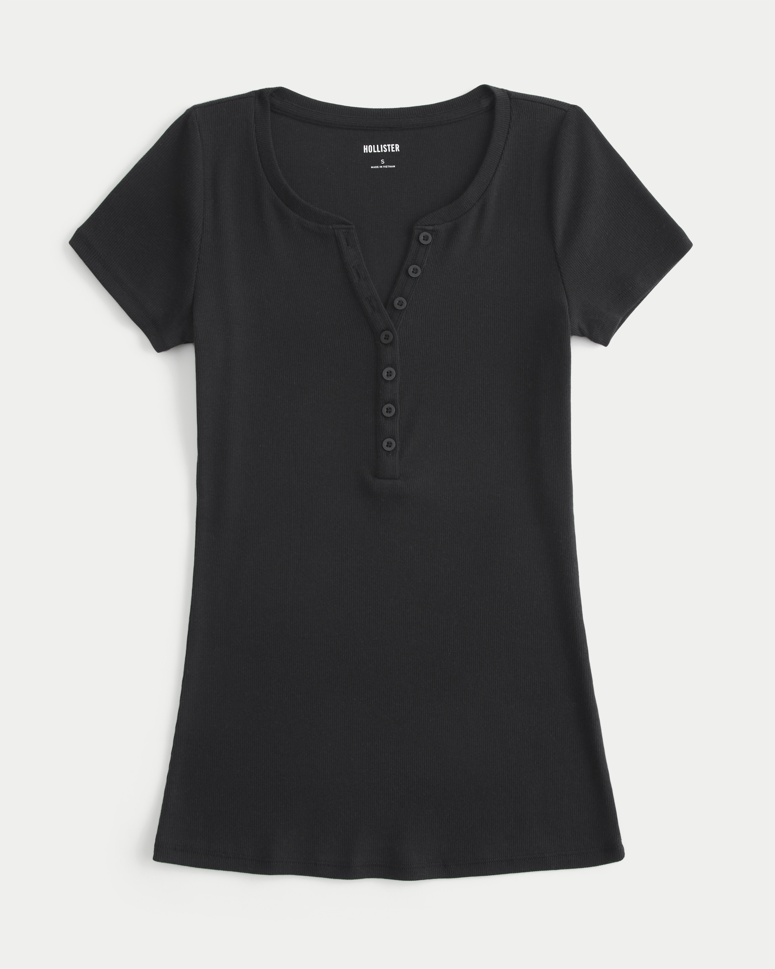 Short-Sleeve Henley