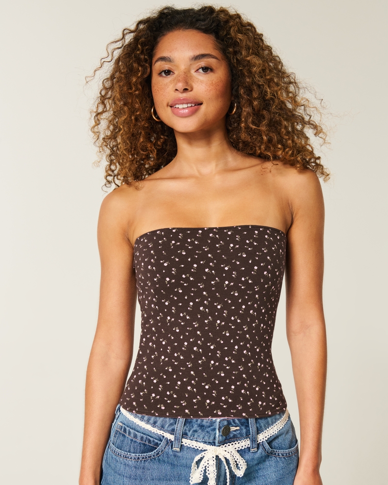 Gilly Hicks Cozy Waffle Bandeau Top