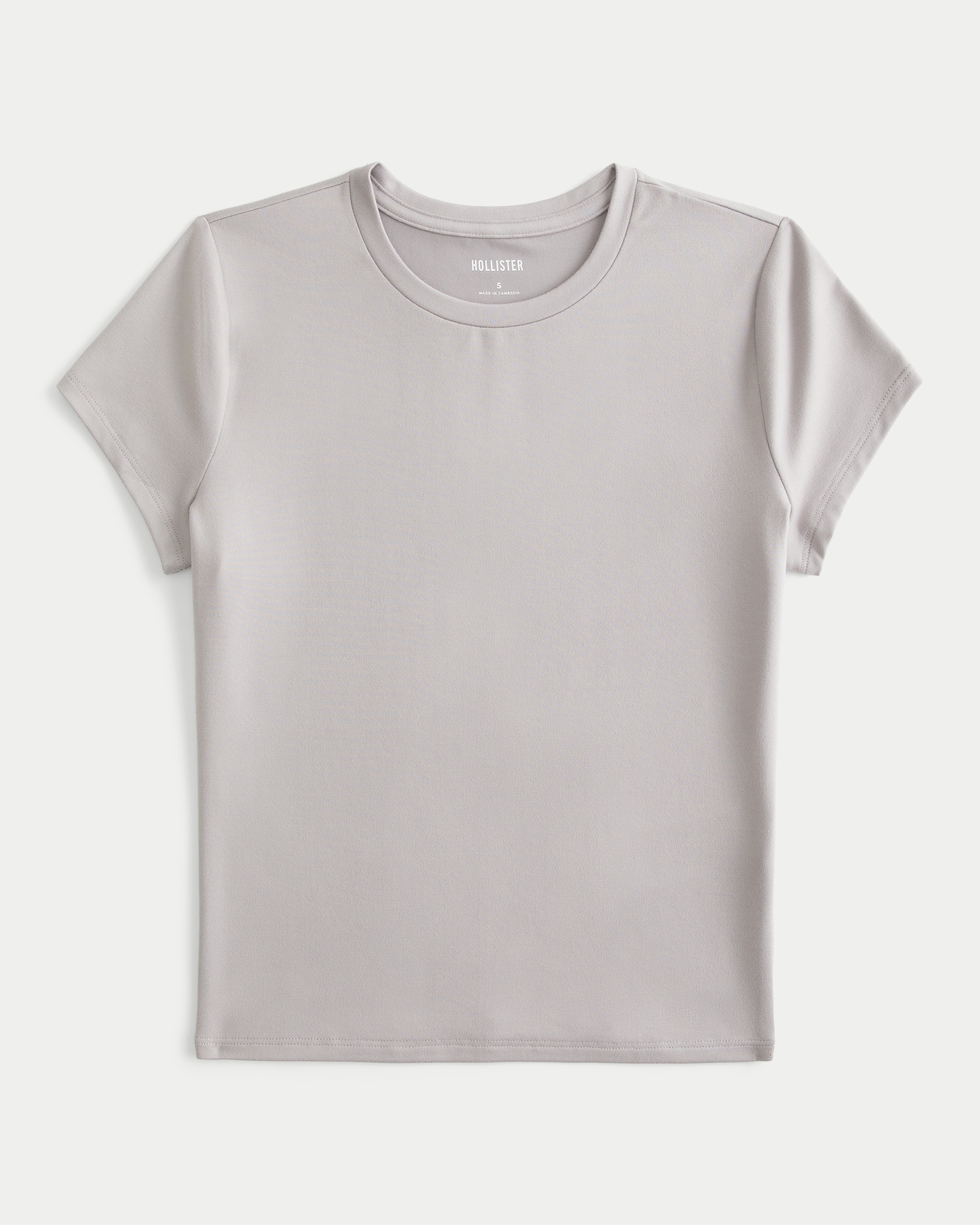 Seamless Fabric Crew Baby Tee