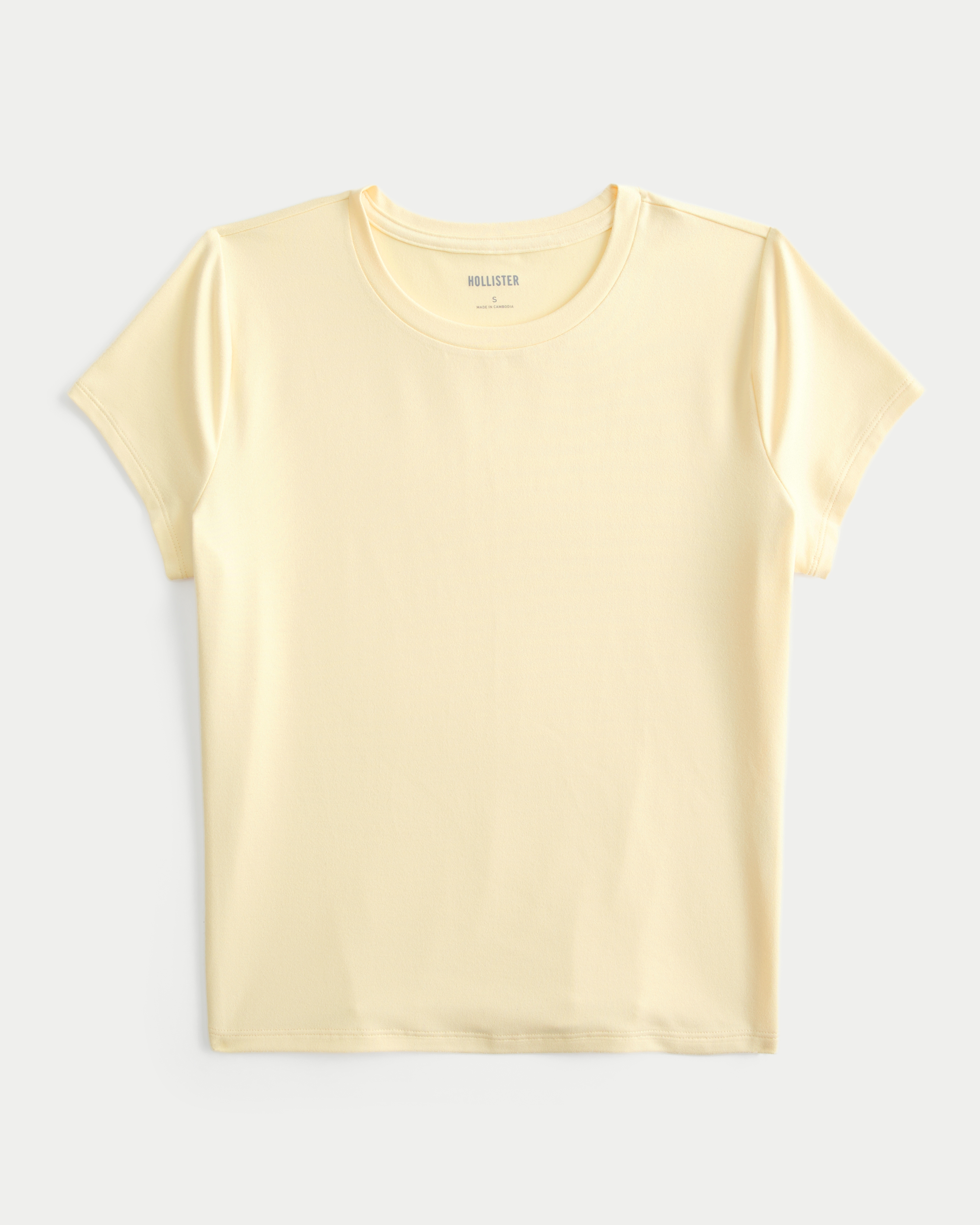 Soft Stretch Seamless Fabric Baby Tee