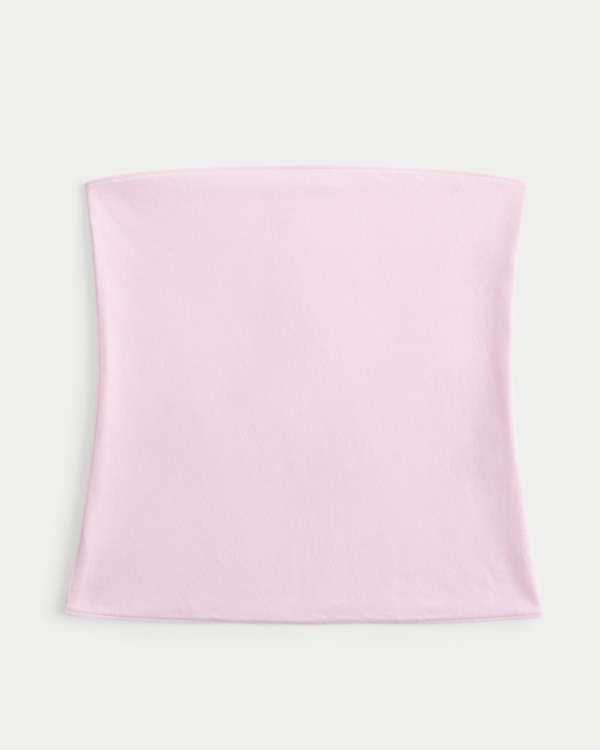 Taylor Reversible Tube Top, Light Pink-white view 1