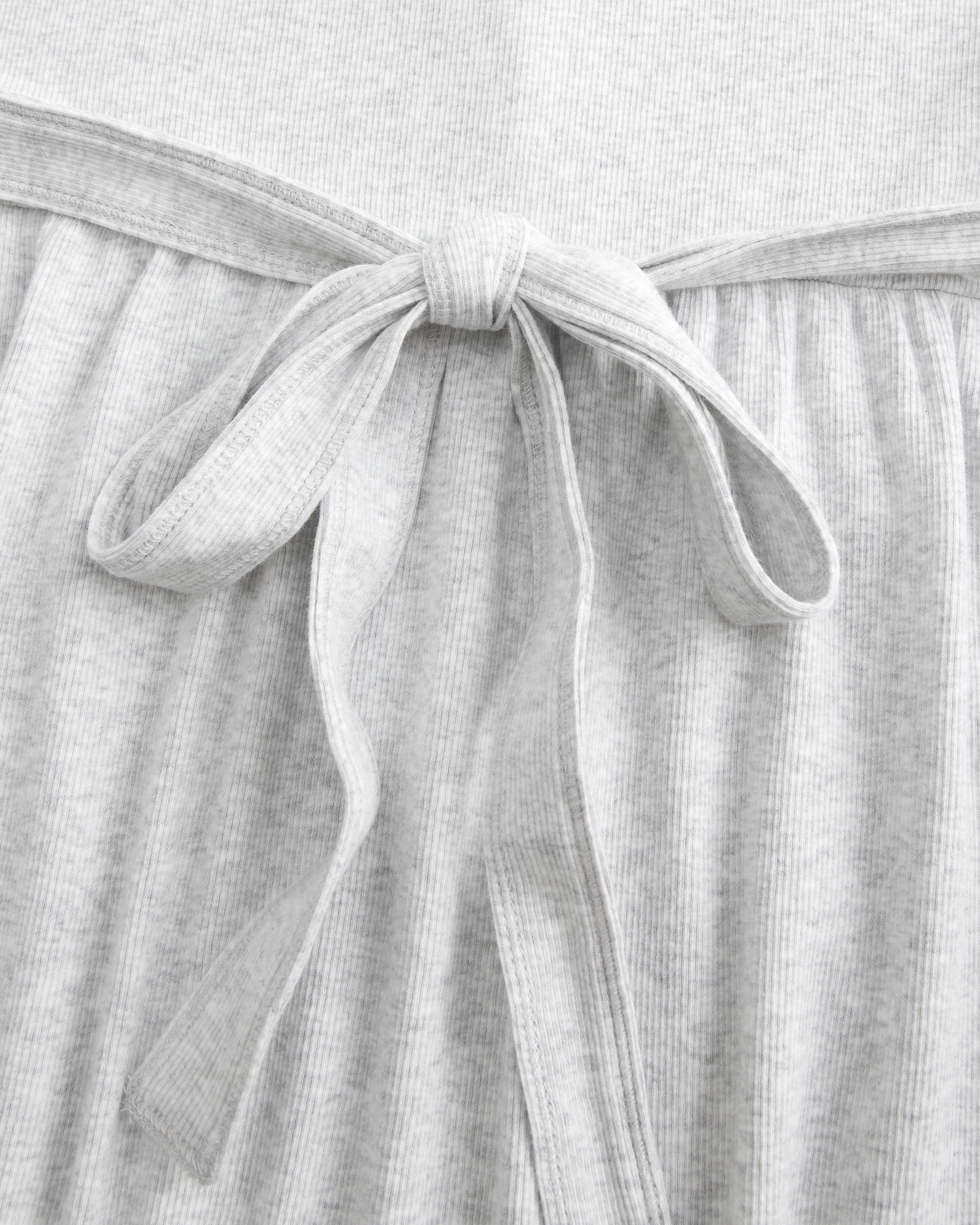 Tie-Back Henley Babydoll Top