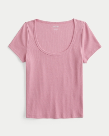 Women's Scoop T-Shirt | Women's Tops | HollisterCo.ca