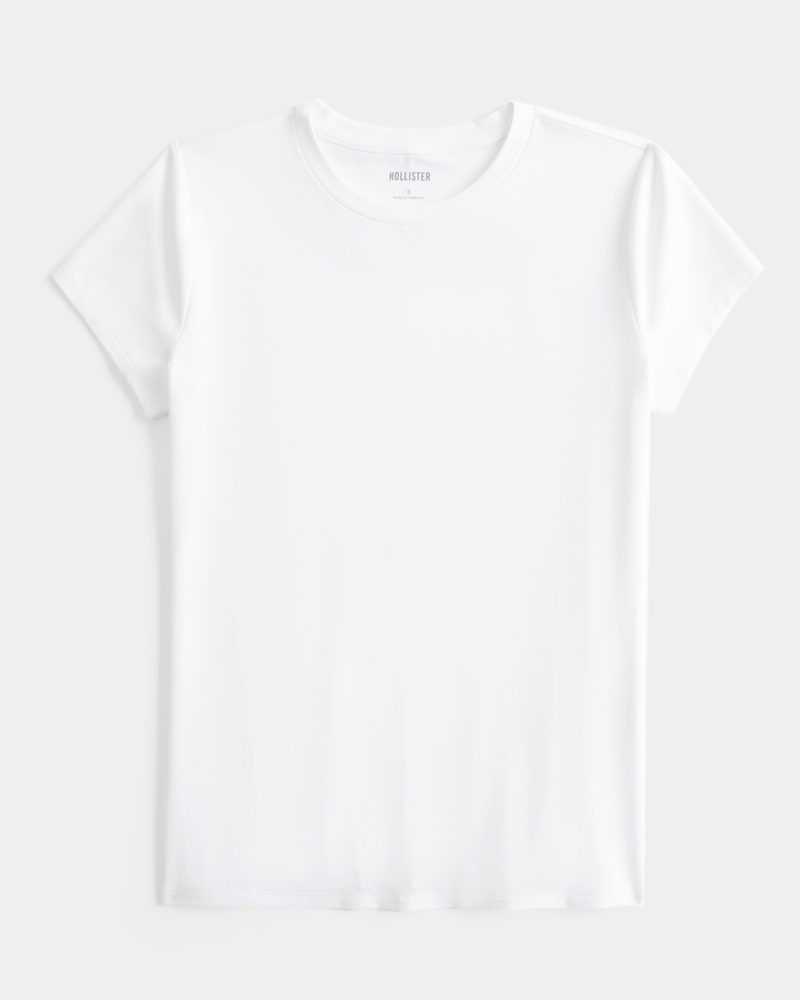 Seamless Fabric Crew Baby Tee