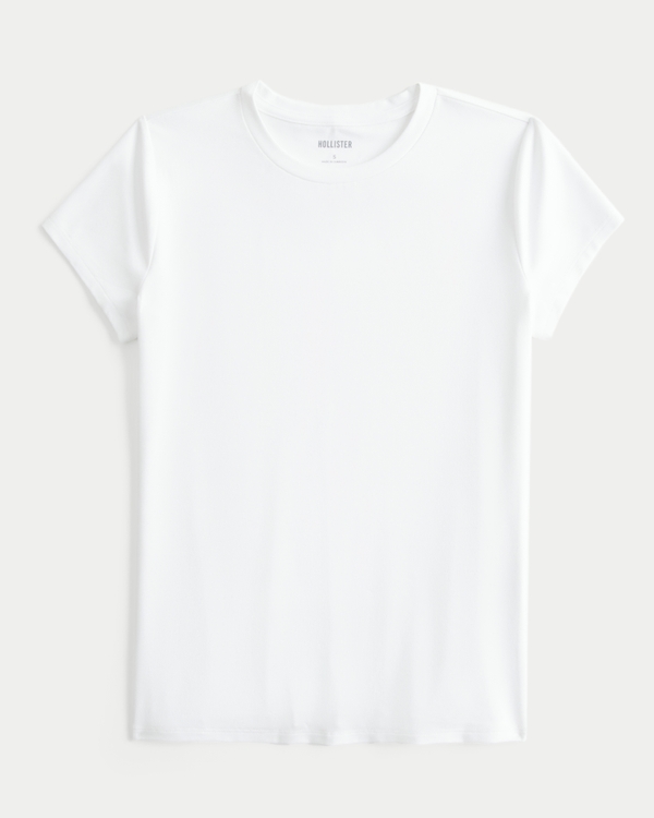Seamless Fabric Crew Baby Tee