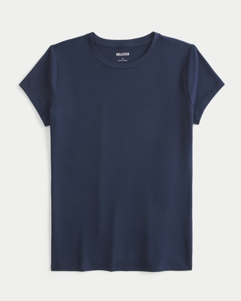 Seamless Fabric Crew Baby Tee