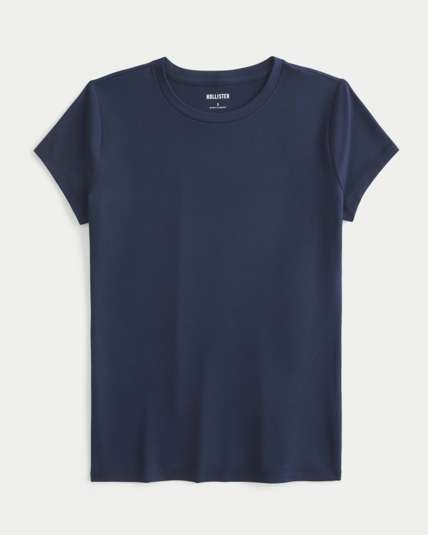Seamless Fabric Crew Baby Tee