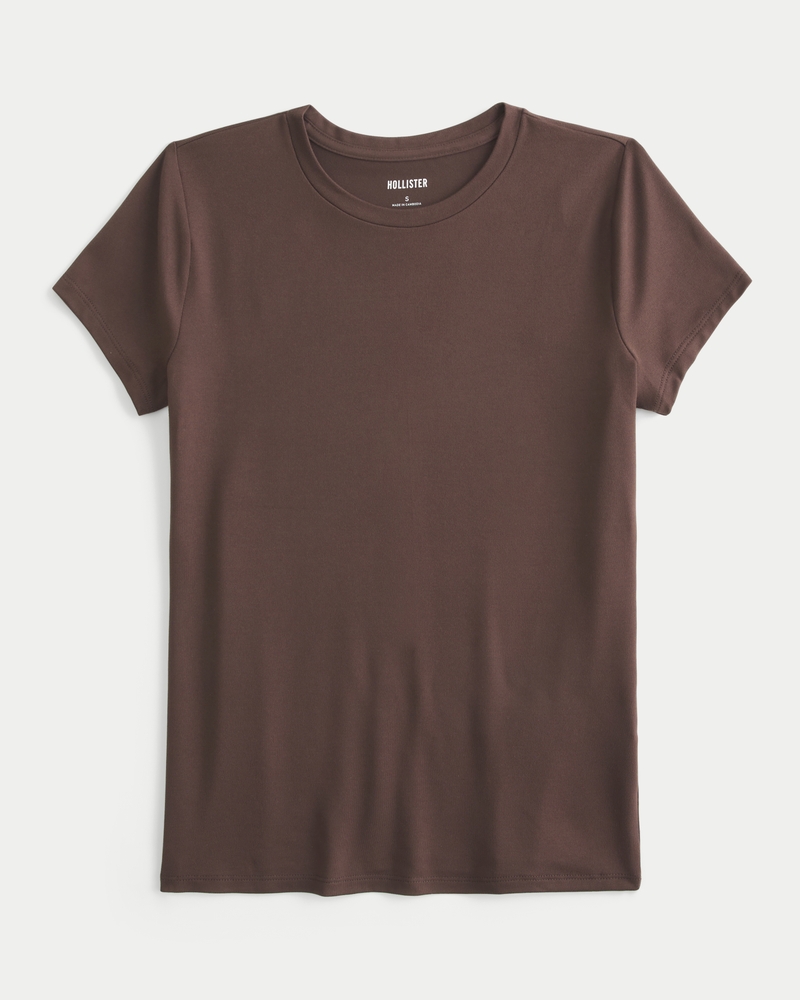 Seamless Fabric Crew Baby Tee