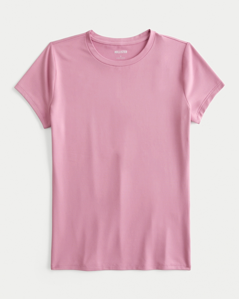 Seamless Fabric Crew Baby Tee