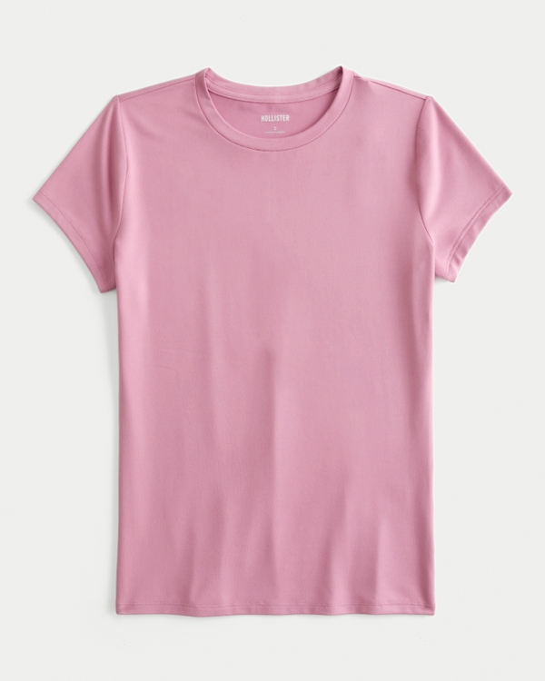 Seamless Fabric Crew Baby Tee