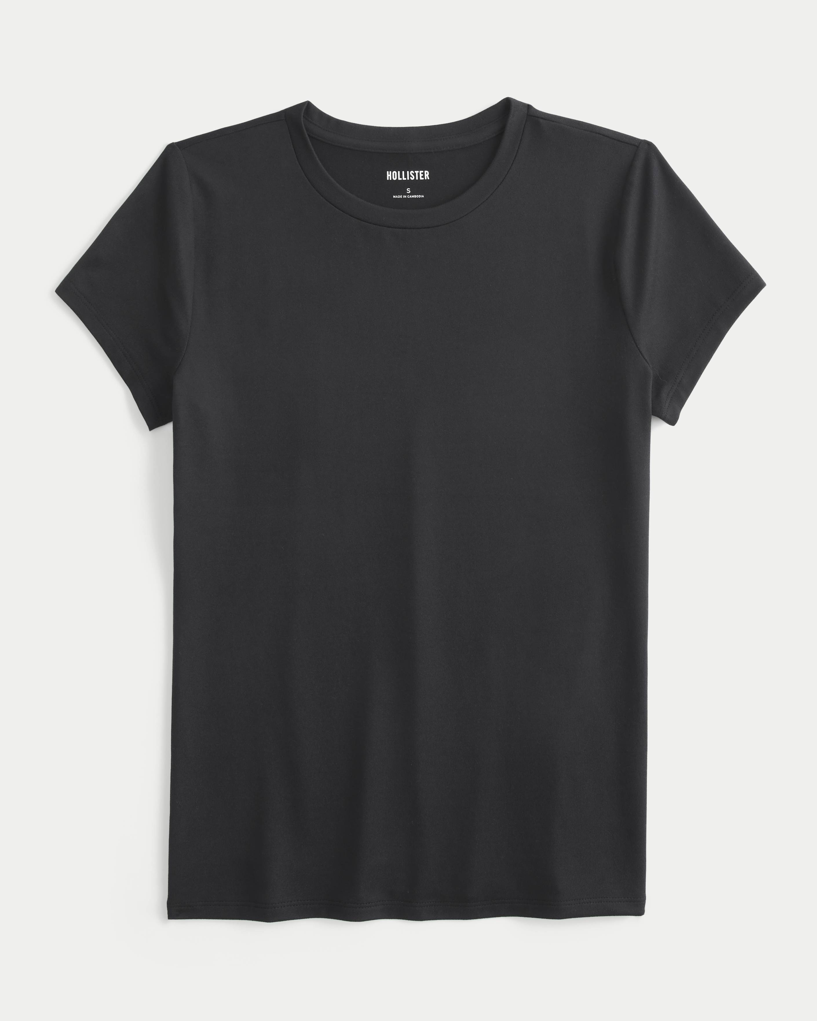 Seamless Fabric Crew Baby Tee