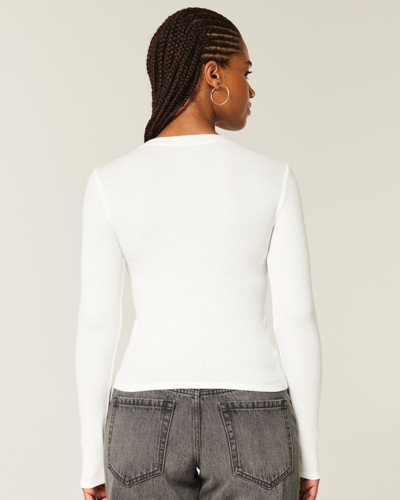 Long-Sleeve Crew Top